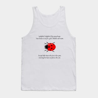 Ladybird Ladybird nursery rhyme Tank Top